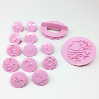 Sello marcador con relieve